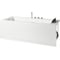 Eago 6Ft Acrylic White Rectangular Whirlpool Bathtub w Fixtures AM154ETL-L6 - alternate 8